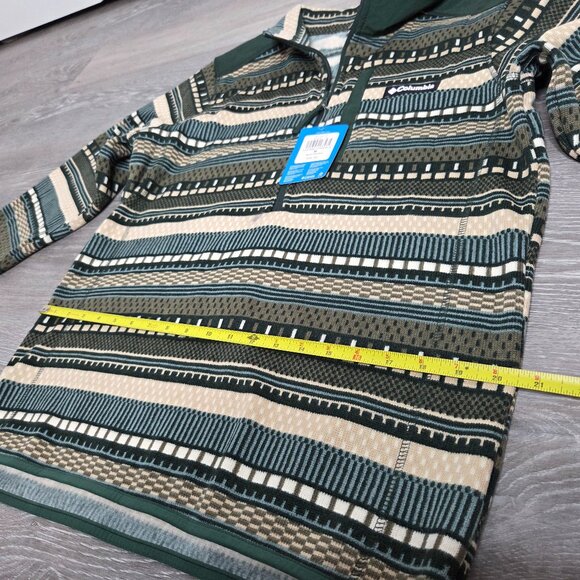 NWT Columbia Men's Sweater Weather Printed Half Zip II Sweater Medium - Picture 3 of 14